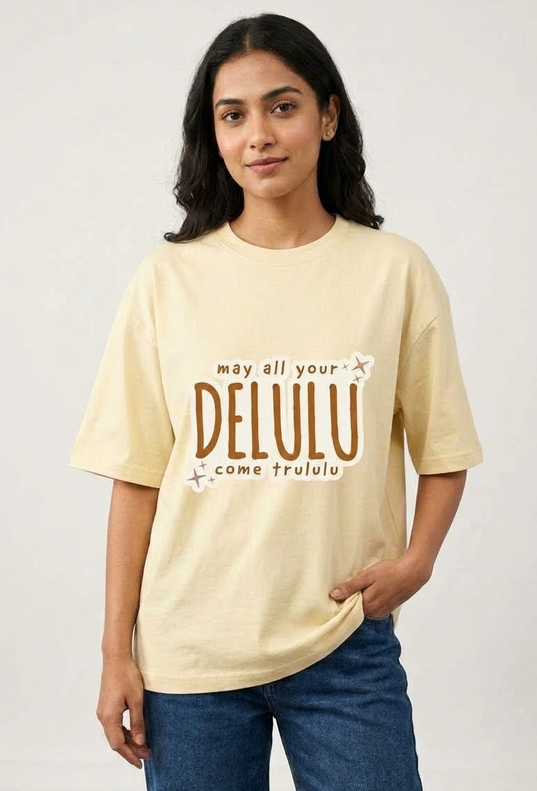 Delulu Oversized T-Shirt