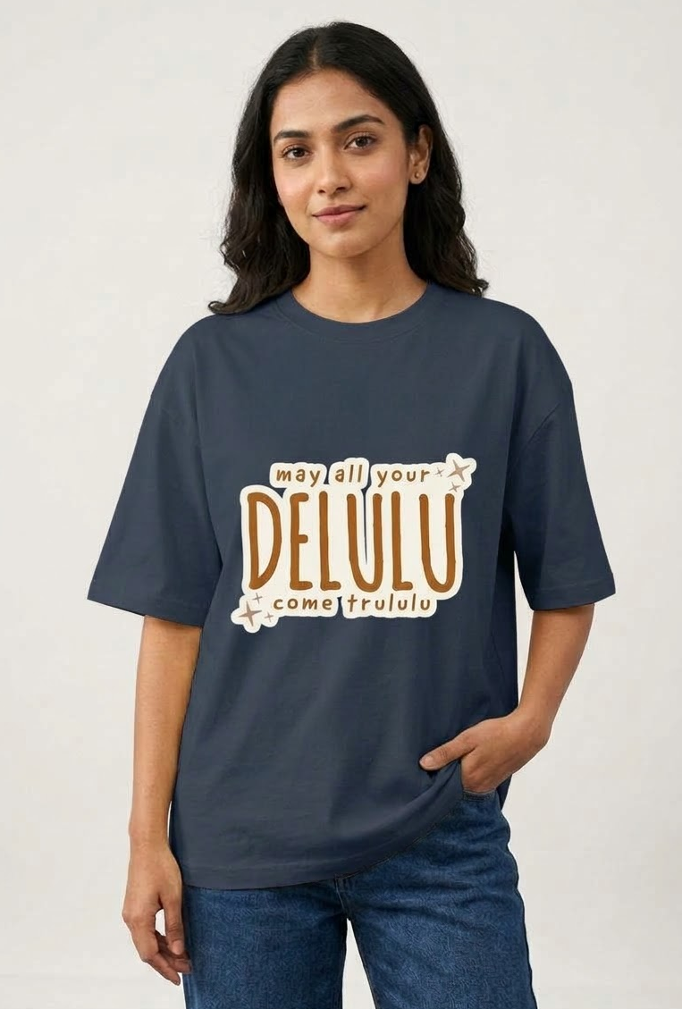 Delulu Oversized T-Shirt