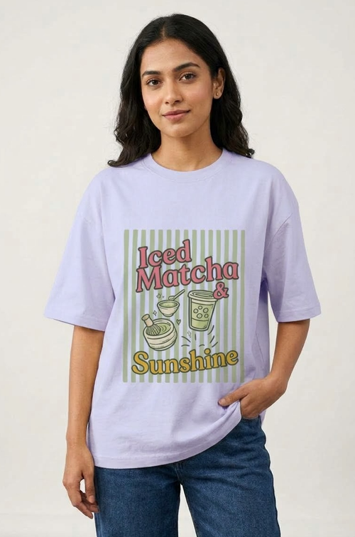 Iced Matcha Oversized T-Shirt