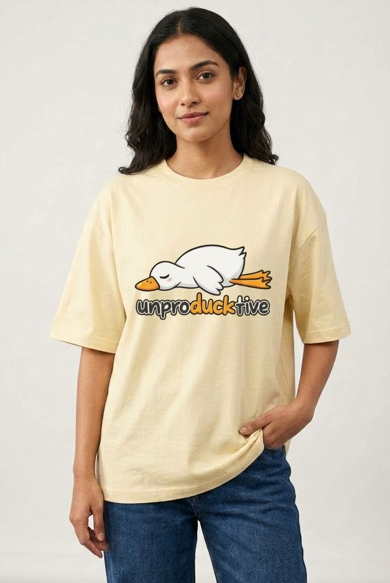 Unproductive Oversized T-Shirt